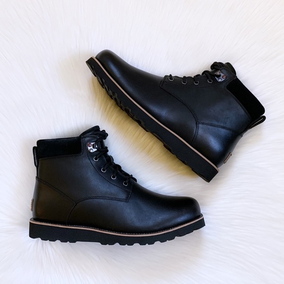 UGG Seton TL Black Waterproof Chukka Boots - Picture 2 of 8